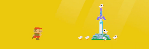 The Legend of Zelda inntar Super Mario Maker 2