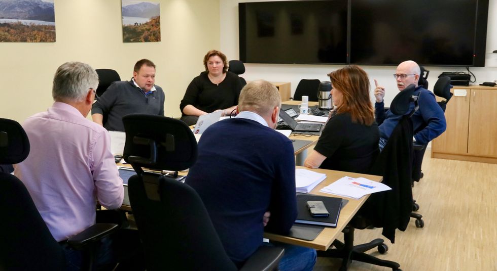AVSLAG: Planutvalet i Høyanger kommune var samrøystes i vedtaket om å seie nei til å gje dispensasjon til å drive vindmålingar i fjella over Høyanger.