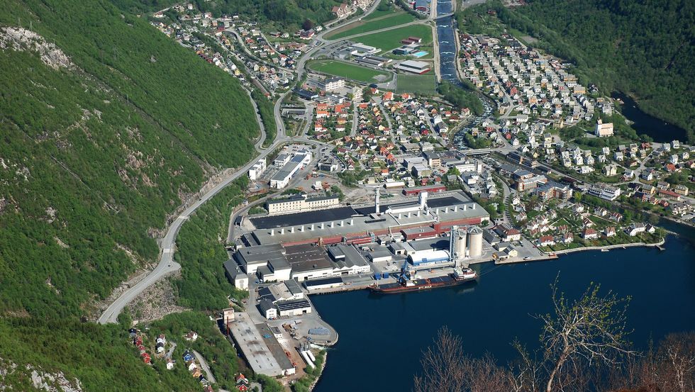 HØYANGER: Flest eigedommar har blitt registrert tinglyste i Høyanger.