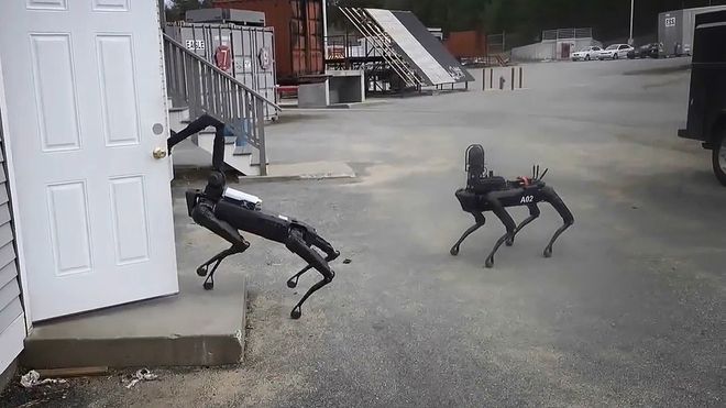 Amerikansk politi setter inn robothunden Spot