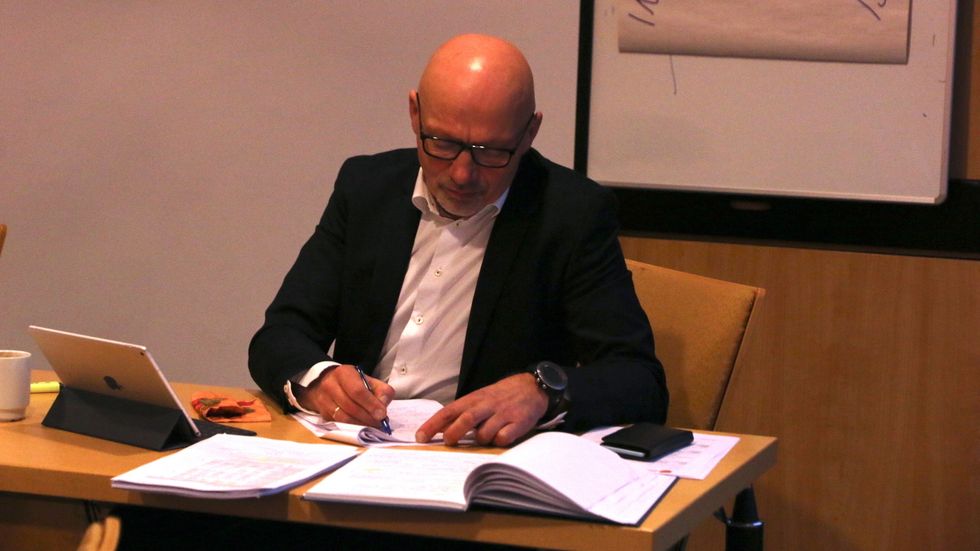 - FORFRISKANDE ÆRLEG: Aleksander Øren Heen omtala rådmann Stig Stark-Johansens tekst som forfriskande ærleg.