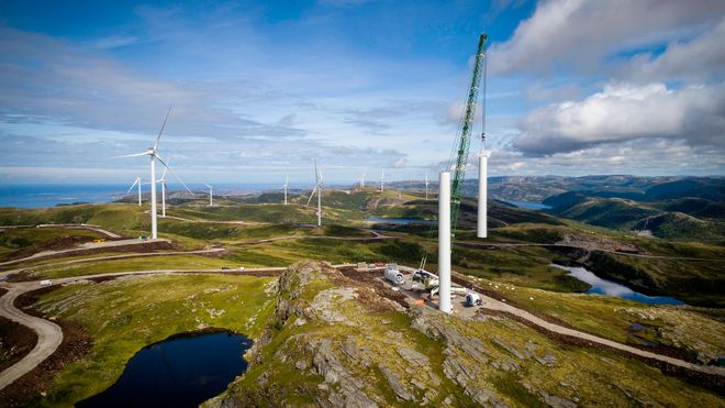 Mye vindkraft kan gi gratis strøm til innbyggere i Midt-Norge