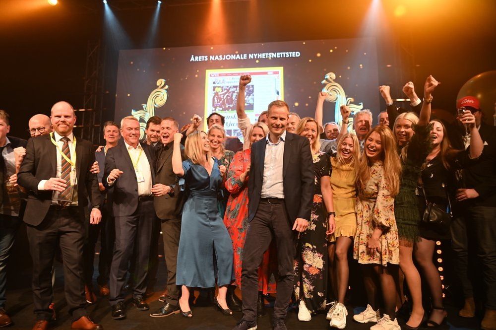 VG stakk av med prisen for årets nasjonale nyhetsnettsted under Mediedagene i Bergen i mai 2019.