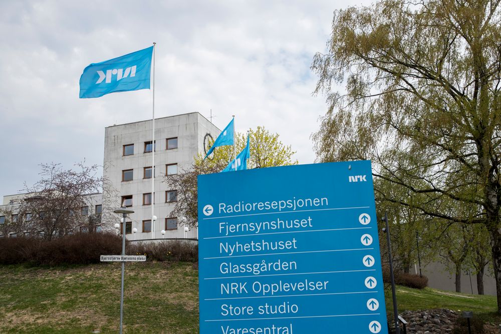 NRK på Marienlyst i Oslo.