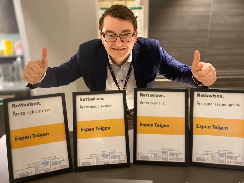 Espen Teigen stakk av med en rekke priser.