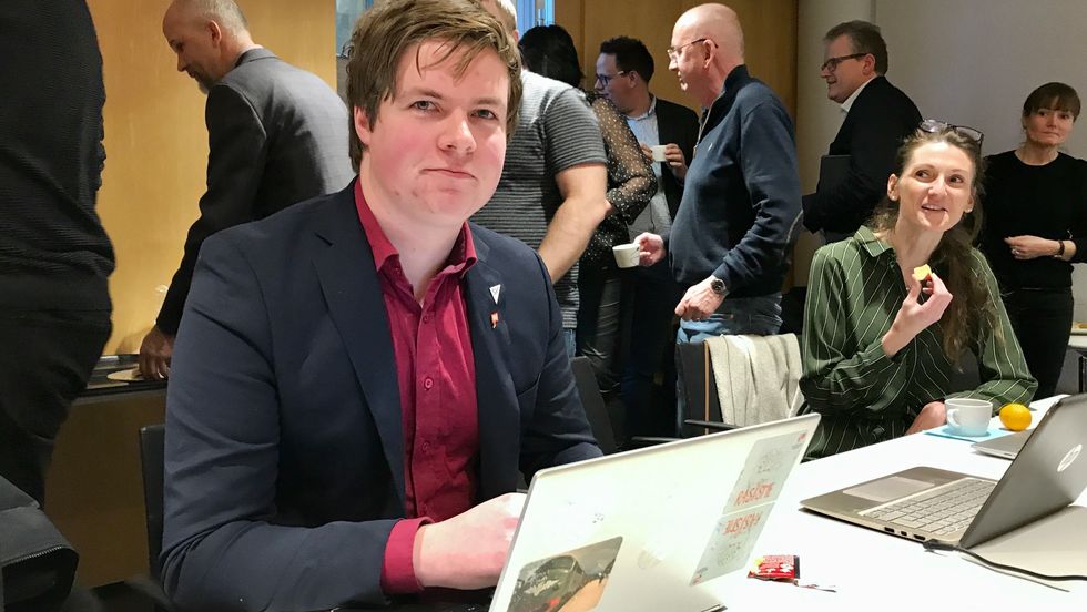 SKUFFA: Hans Christian Knudsen (SV) er ikkje nøgd med innsatsen for å rekruttera medlemmar til ungdomsrådet.
