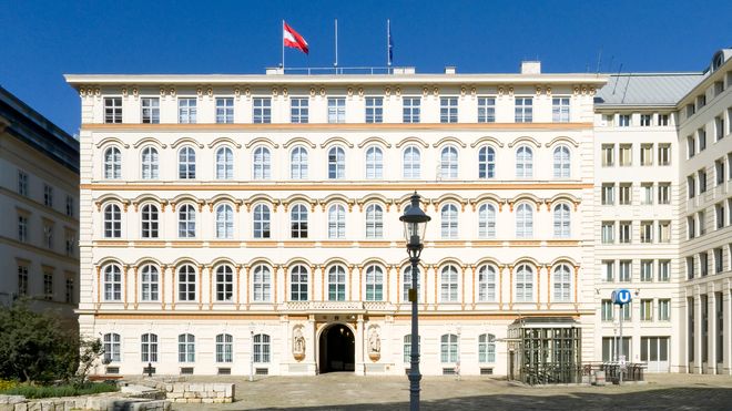 Østerrikes utenriksdepartement i Wien.