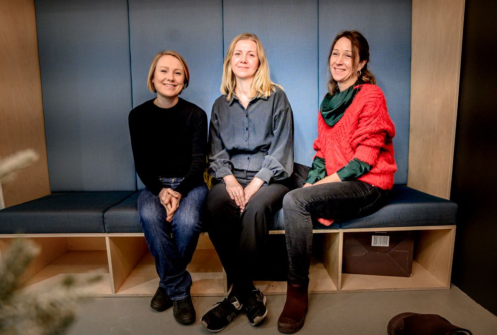 Tuva Strøm Johannessen, Jannicke Nilsen og Kjersti F. Eriksen utgjør redaksjonen i Karriere360.