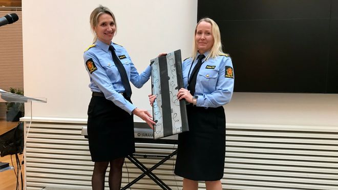 Fikk Sør-Vest politidistrikts politipris: - Dette hadde jeg ikke ventet i det hele tatt!