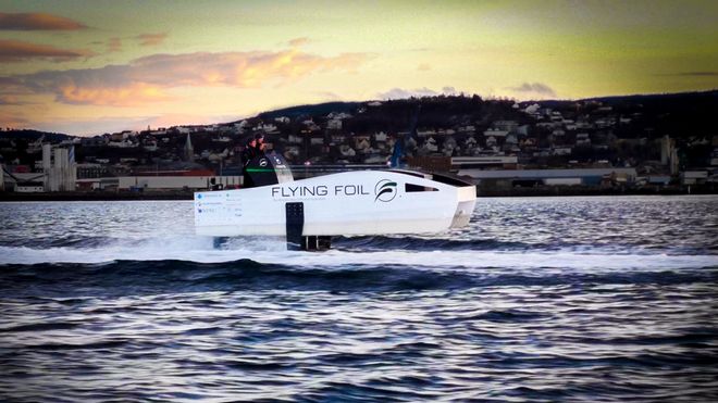 Prototyp testes for 40 knop på batterier mellom Kristiansund-Trondheim