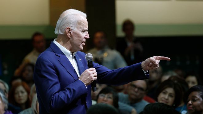 Joe Biden, tidligere visepresident og én av Demokratenes mulige presidentkandidater.