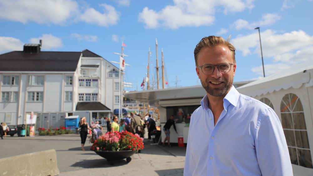 Digitaliseringsminister Nikolai Astrup på Arendalsuka i fjor.