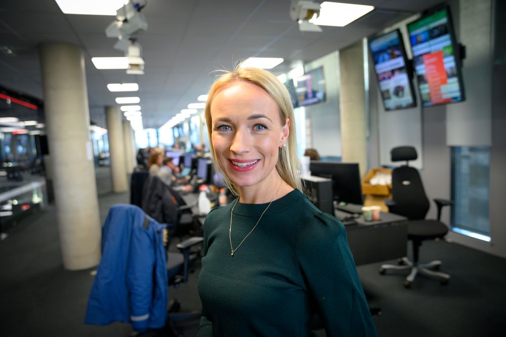 Programleder Linn Wiik i TV 2 skrev søndag en korona-kommentar som skapte reaksjoner.