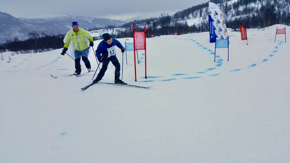 – Det å leika seg på ski har ingenting med alder å gjere, seier Tonje Norheim Tangerud.