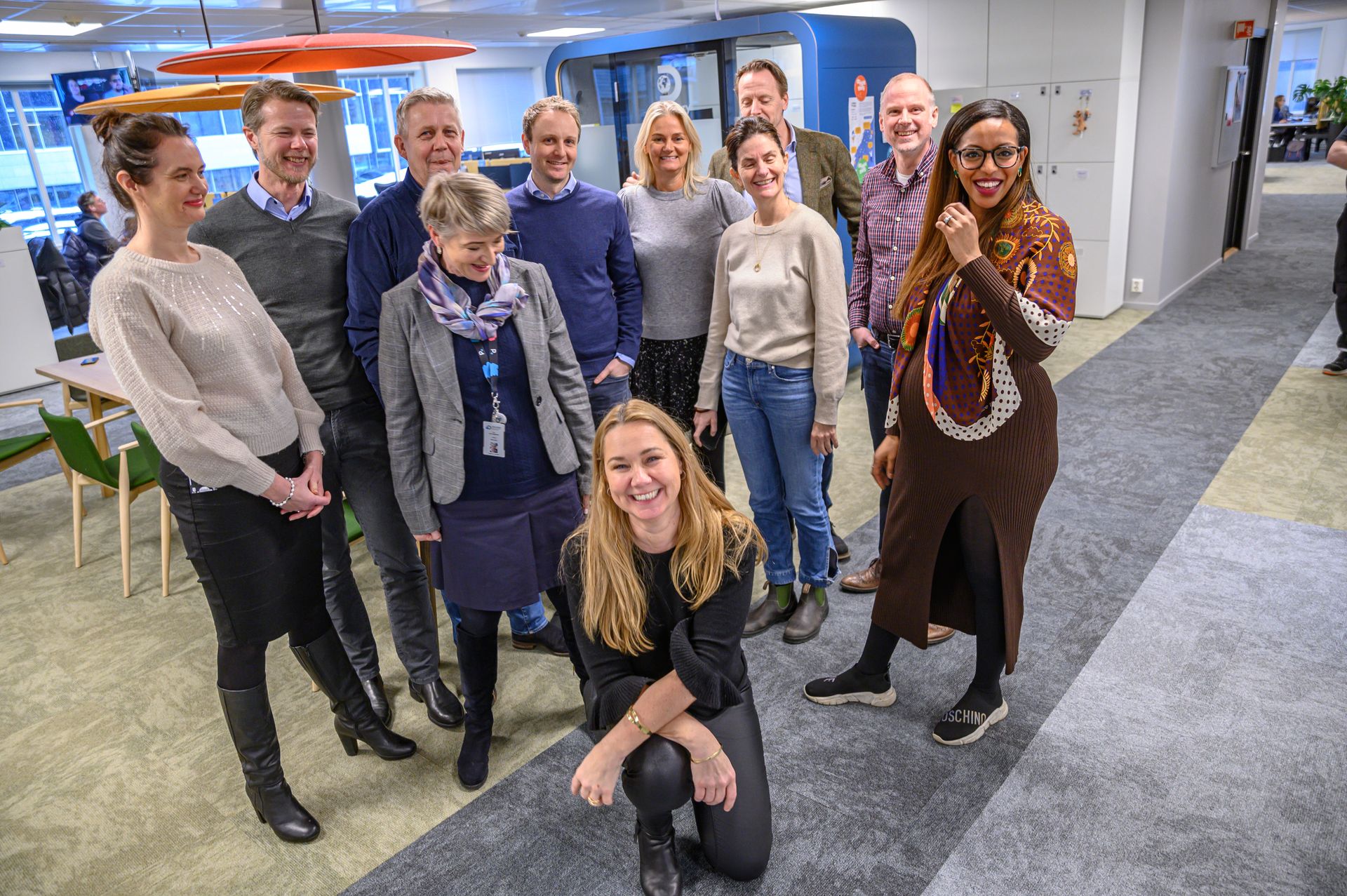 «Klassebilde» av Discovery-ledelsen, januar 2020.