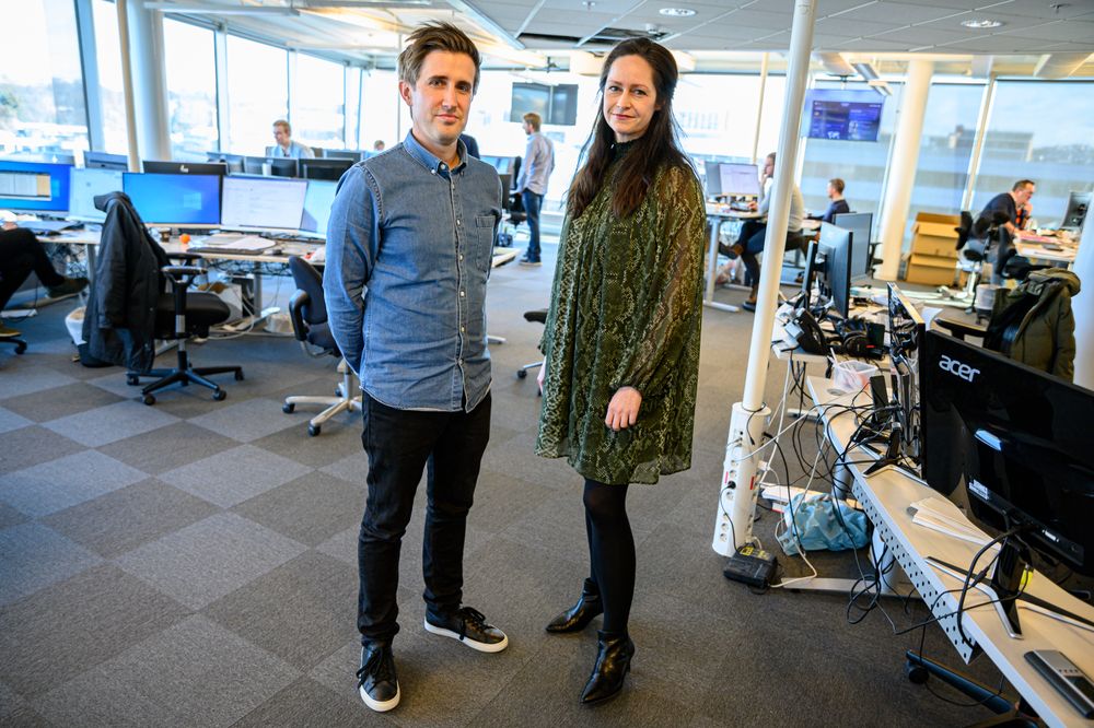 Marcus Husby og Janne Johannessen, Dagens Næringsliv