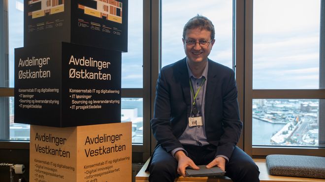 Arne Erik Berntzen er IT-direktør i Posten Norge.