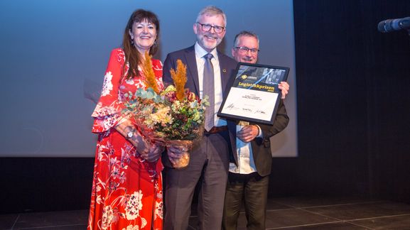 Logistikkprisen til Kjell Larsen i Pipelife