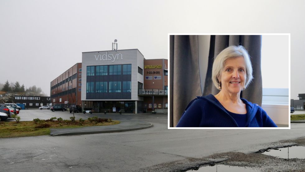 ANLEGG: Irene Kjelby Wergeland og Wergeland Gruppa har brukt 600 000 kroner på å prosjektere ein fleirbrukshall med symjebasseng i Sløvåg. Dei ønskjer eit interkommunalt anlegg for Gulen og Masfjorden.