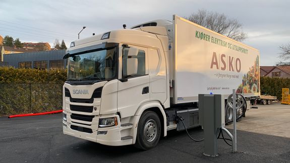 Verdens første elektriske Scania