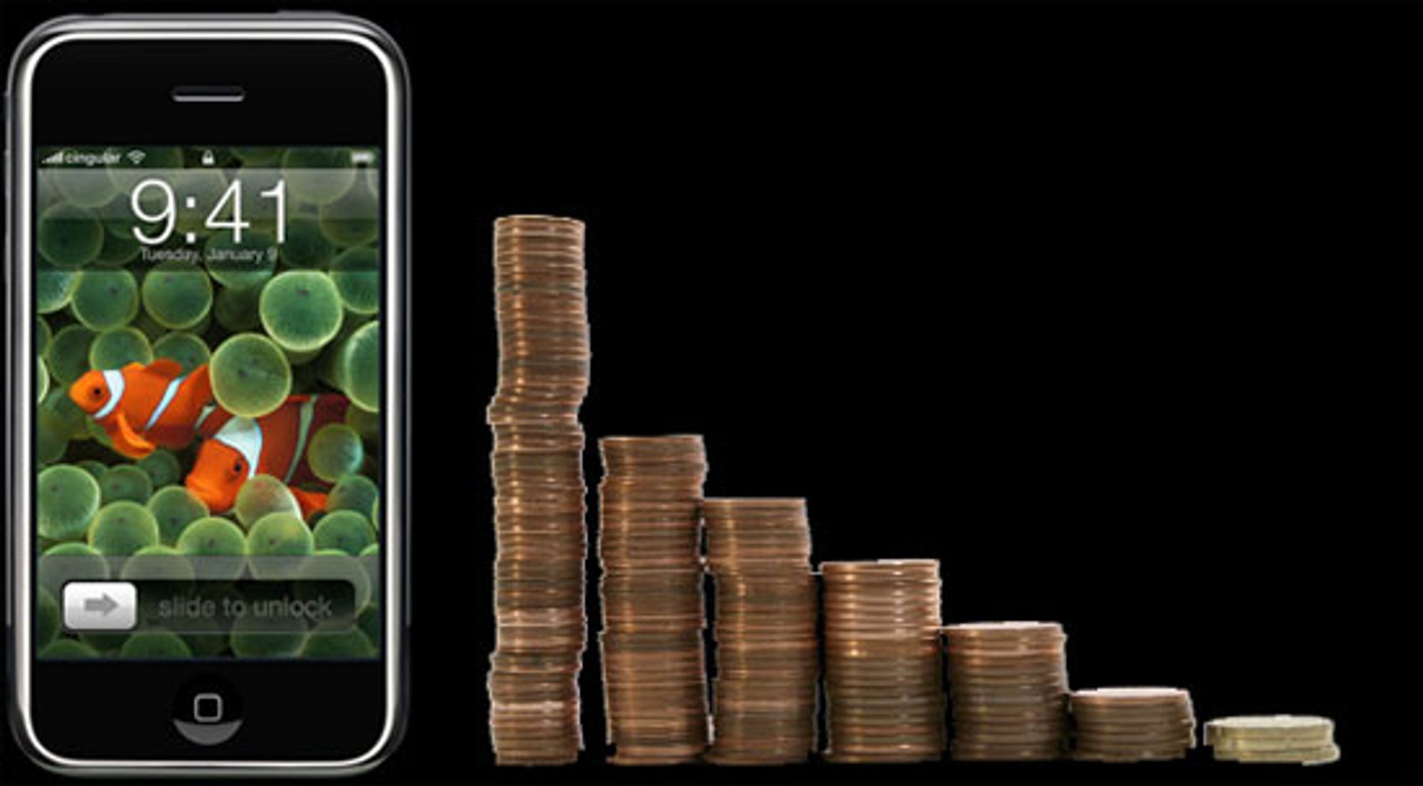 Apple kan tjene mye på iPhone.