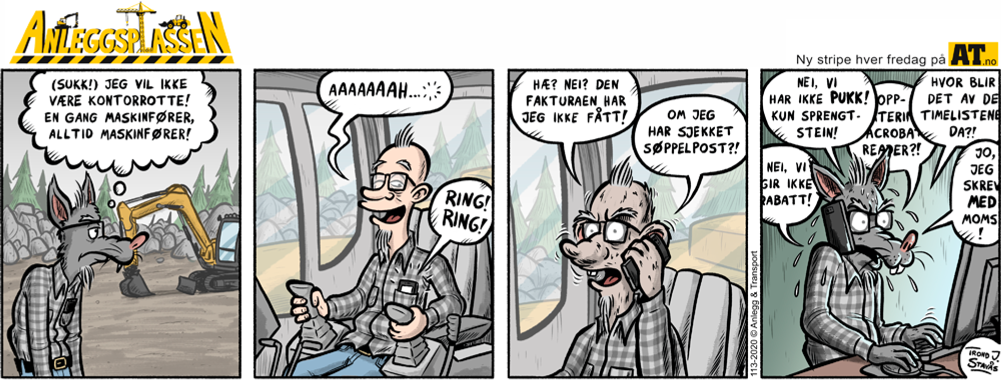 En gang maskinfører alltid maskinfører...
