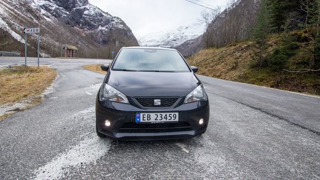 Seat Mii Electric har lang rekkevidde til liten bil å være.
