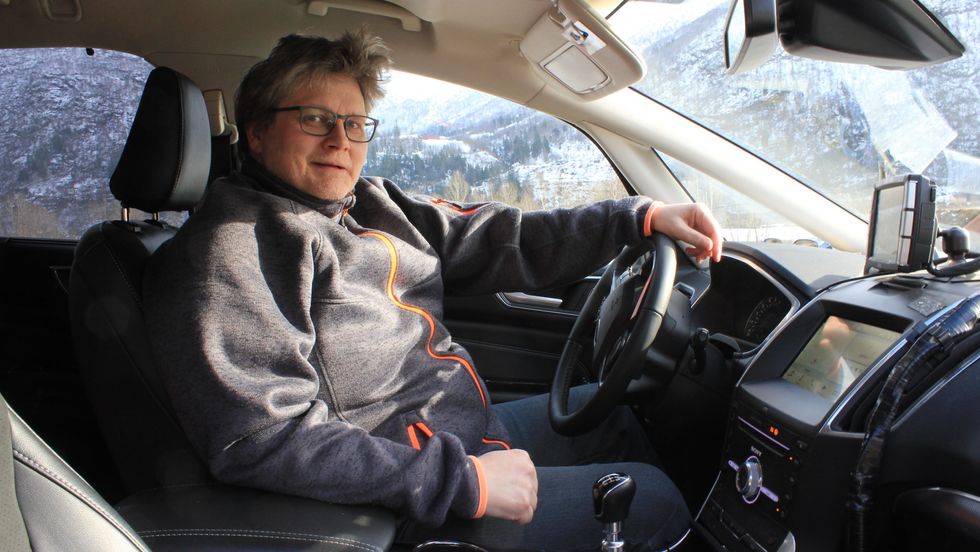 Jon Ove Eineteig har vore taxisjåfør i 20 år, no skal han ta ein etterlengta ferie.