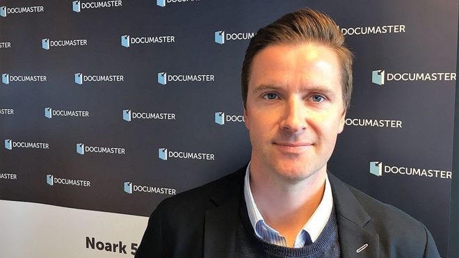 Anders Johnsen, daglig leder i Documaster.