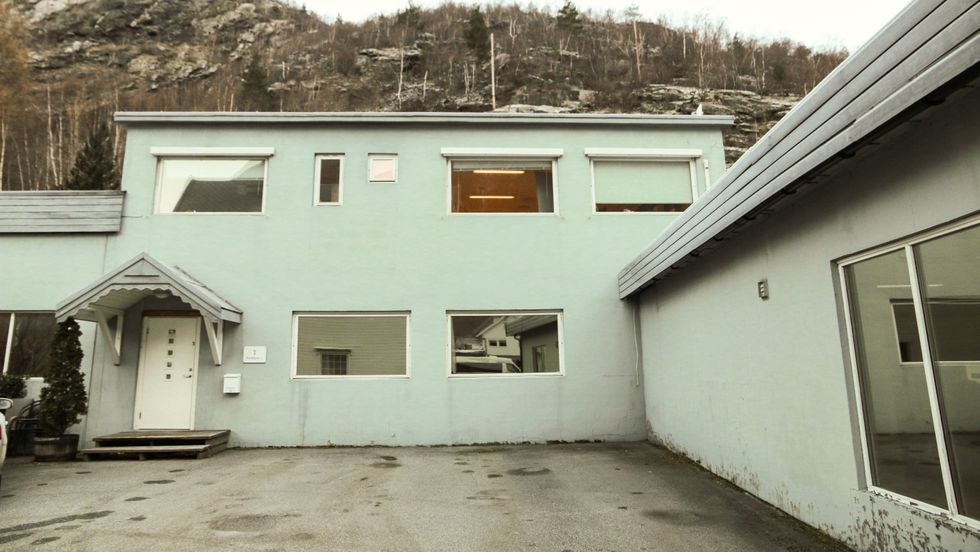 PÅ PAUSE: I Storevegen 13 skulle det koma nye og moderne leilegheiter, men prosjektet er sett på is grunna dårleg etterspurnad.