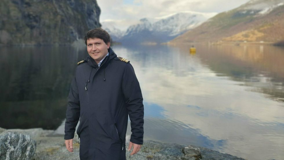 NY: Tor Mikkel Tokvam er ny hamnesjef i Aurland.