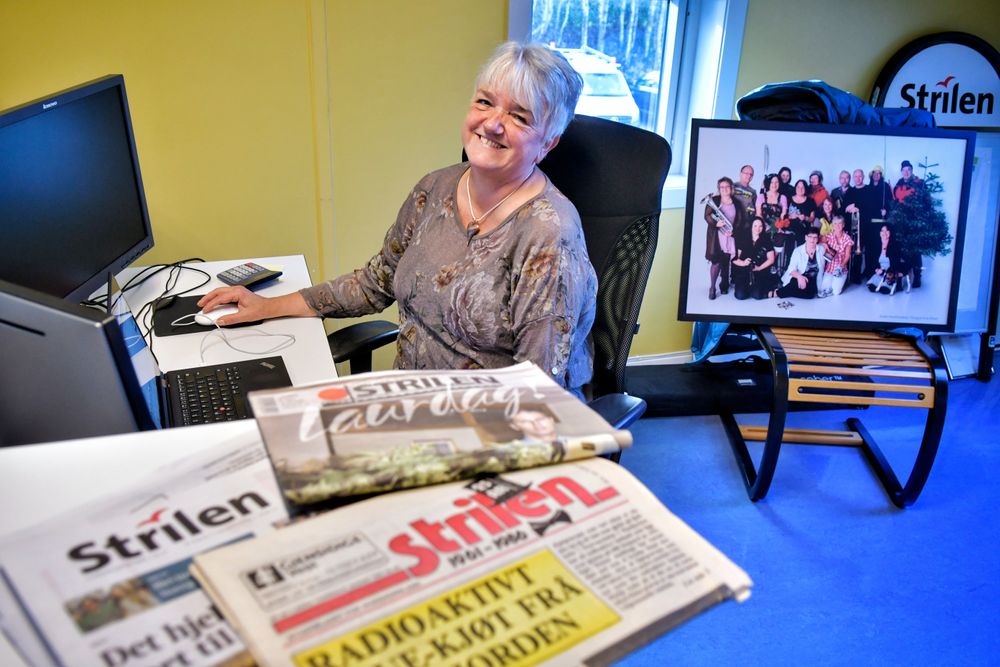 Astrid Daae (62) gir seg etter 34 år i lokalavisen Strilen.