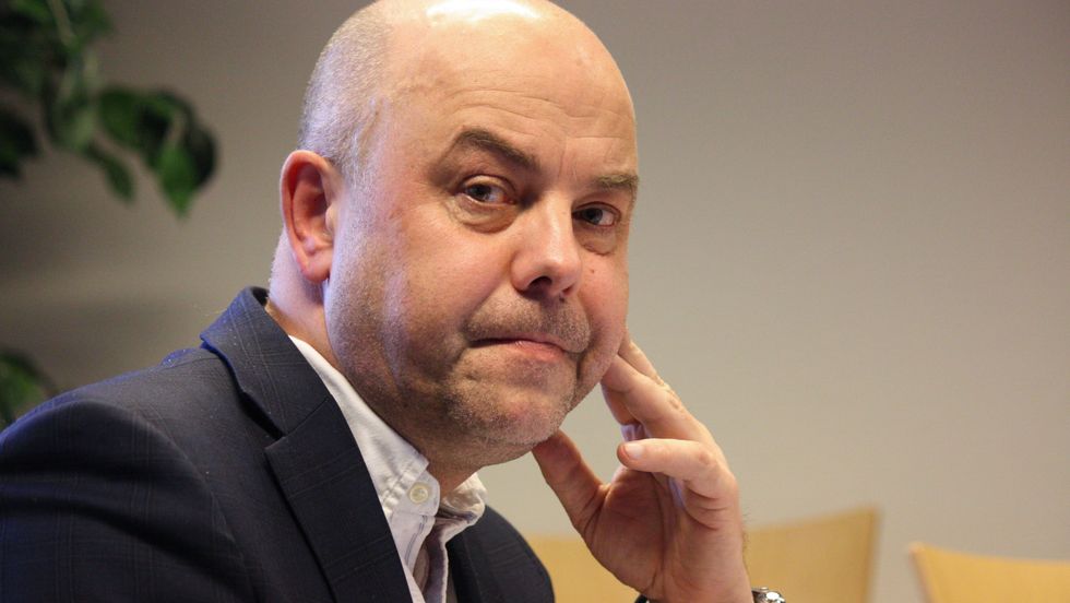 TEK GREP: Ordførar Audun Mo (Ap) fortel at Lærdal kommune vil ha daglege møter i kriseleiinga framover.