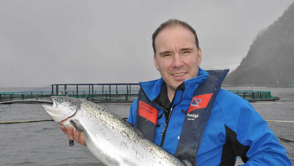 NY LOKALITET: Dagleg leiar i Osland Havbruk, Erik Osland, ønskjer fleire lokalitetar å rullere drifta mellom.
