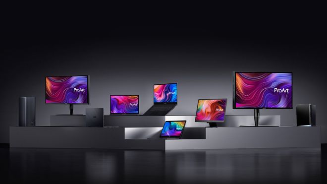 Proart-serien fra Asus består av både bærbare og stasjonære PC-er, samt skjermer.