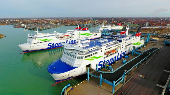 Intermodalt med Stena til Italia
