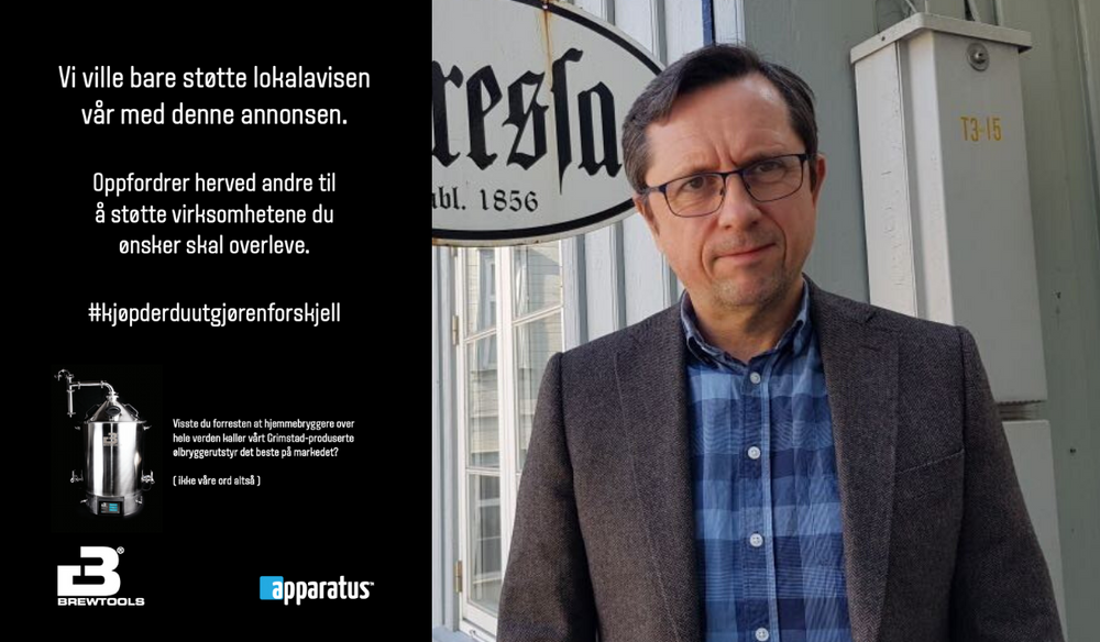 Redaktør Peer Andreassen er glad for oppfordringen fra Apparatus-gjengen.