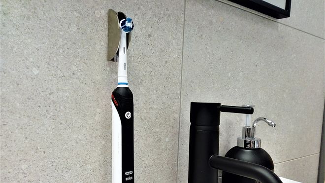 Veggholder til elektriske tannbørster
