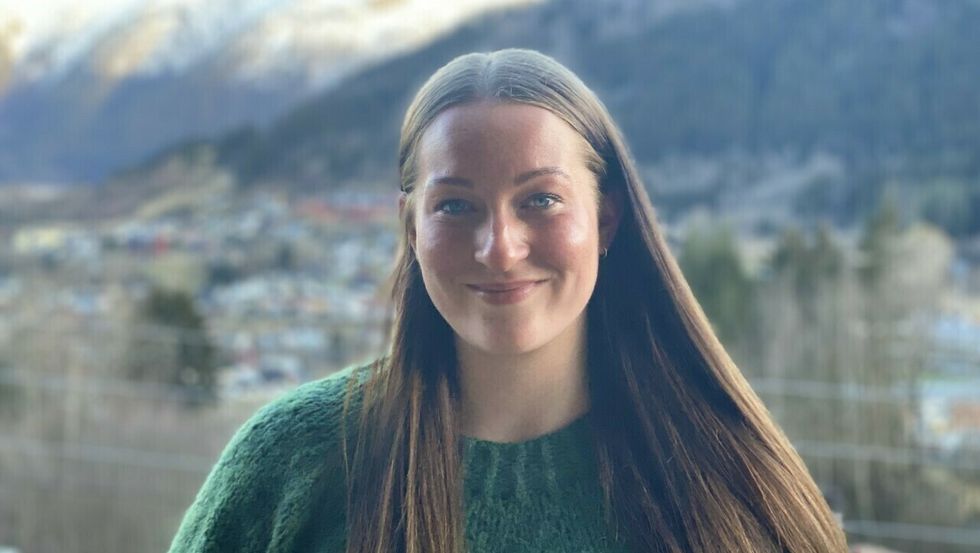 SOLDAT: Hannah Stenehjem jobbar som medic i Forsvaret.