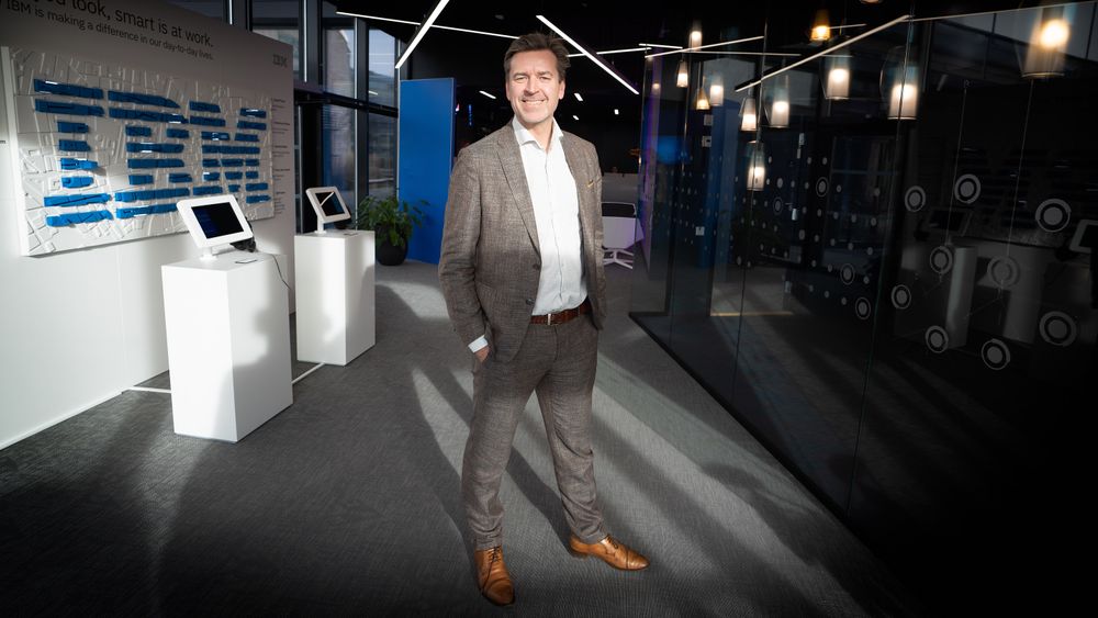 Hans-Henrik Merckoll er administrerende direktør i IBM Norge.