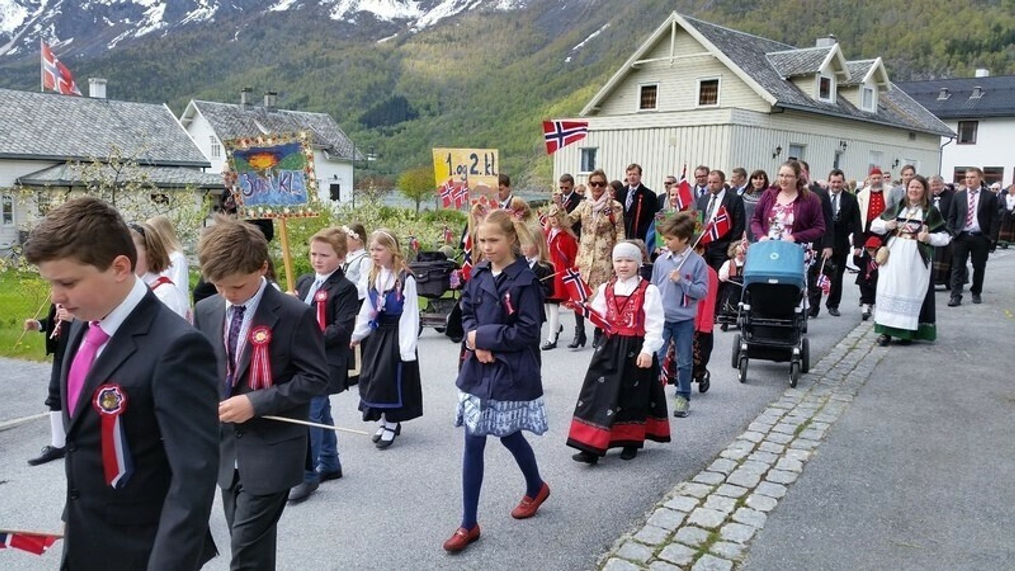 17. MAI: Det blir ikkje vanleg 17. mai feiring i Luster i år.
