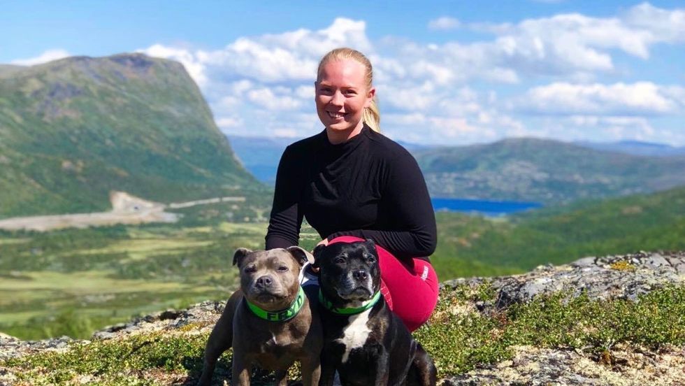 GLAD I NATUR OG FJELL: Ingeborg er glad ho er vaksen opp på Vestlandet
