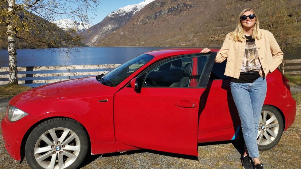UNDER UTDANNING: Birgitte Fossheim Dokken (23) utdannar seg til å bli trafikklærar