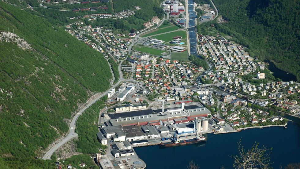 ÉIN: Éin bustad har blitt selt i Høyanger tettstad den siste tida.