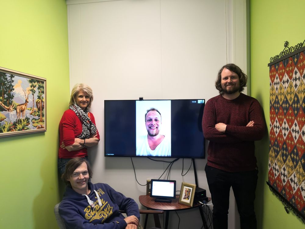 Gjengen bak Glidens pris: Siri Gedde- Dahl, John Rasmussen og Bernt Jakob Oksnes. Torgeir Krokfjord er med på video.