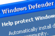 Advarer mot Windows Defender