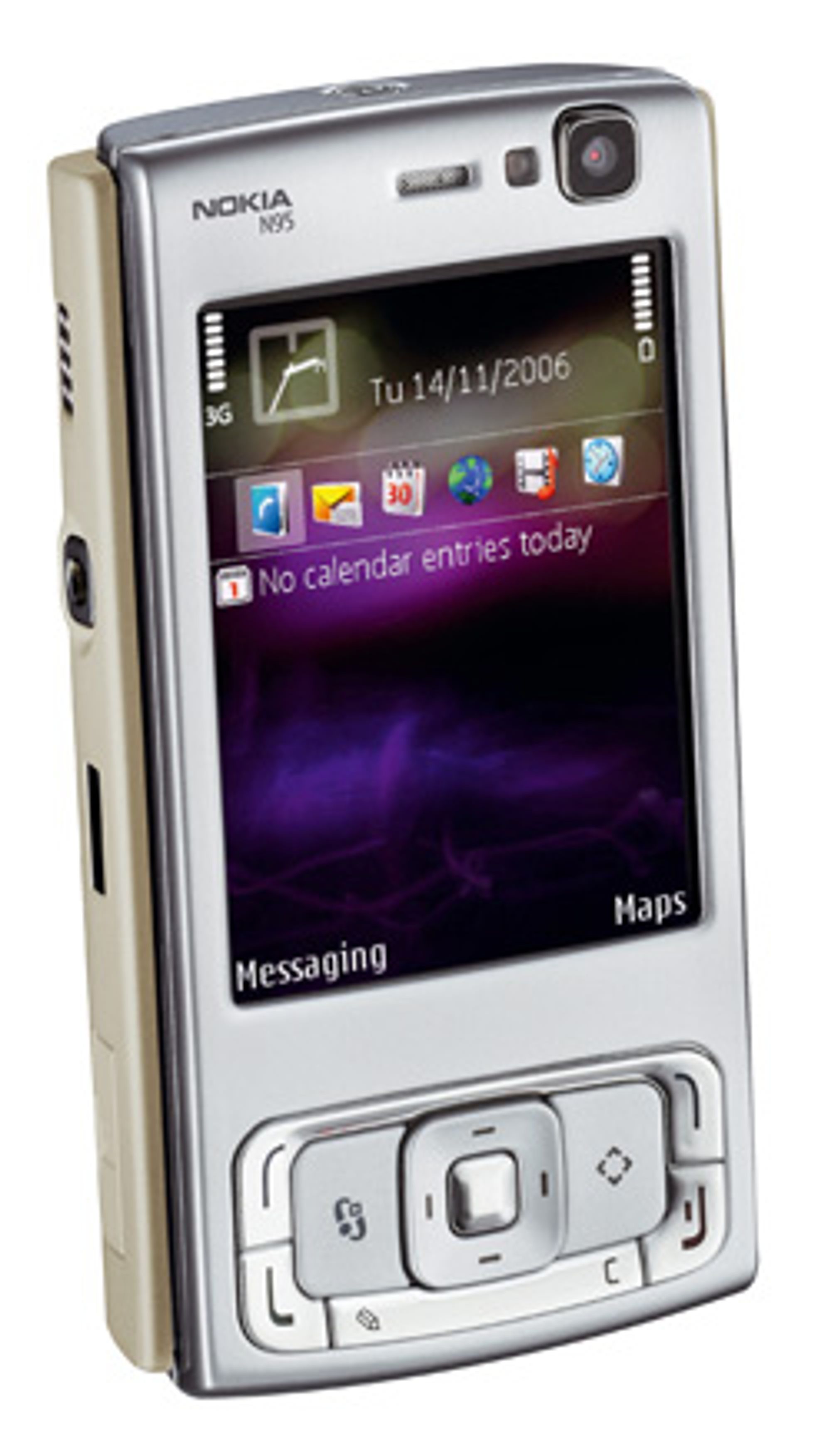 Nokia N95 blir en av de
første mobilene i Norge
med HSDPA