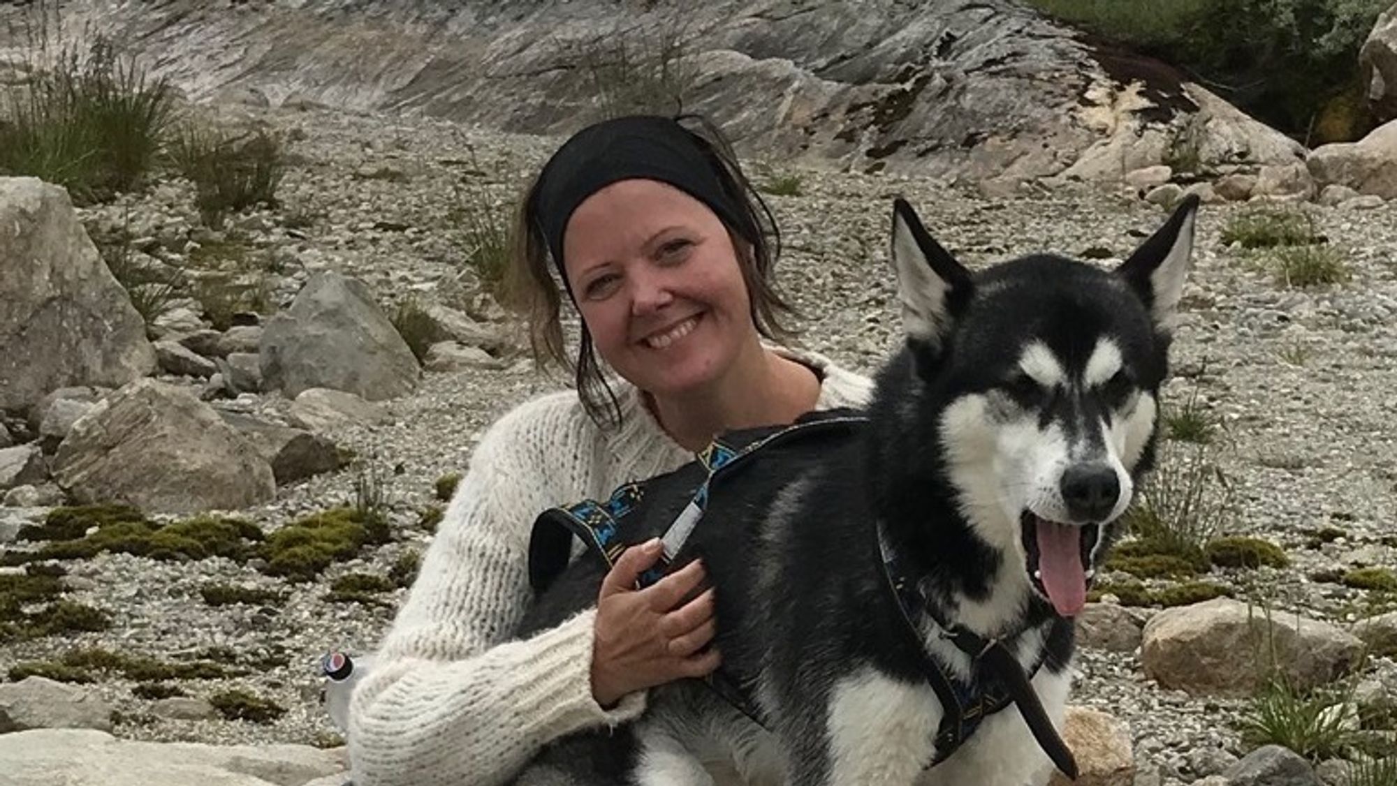 GLAD I TUR: Den beste turen i Høyanger synest Reidun Dale er Havren fordi den er akkurat passe lang med fin utsikt.