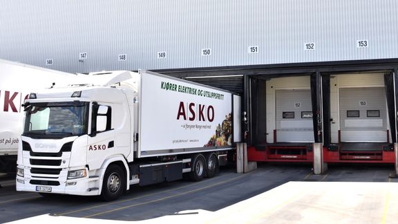 Asko har bestilt 55 elektriske Scania-er