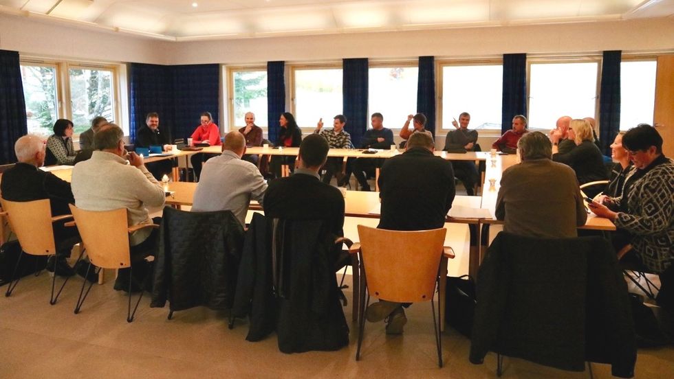 ENDRING: Kommunestyret i Gulen ber no administrasjonen sjå på ei løysing der Skipavika næringspark kan kople seg på Ånneland vassverk.
